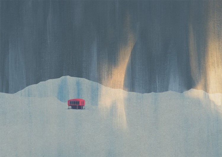Illustration Whitevinyl sundog2 750x530 Illustration Whitevinyl