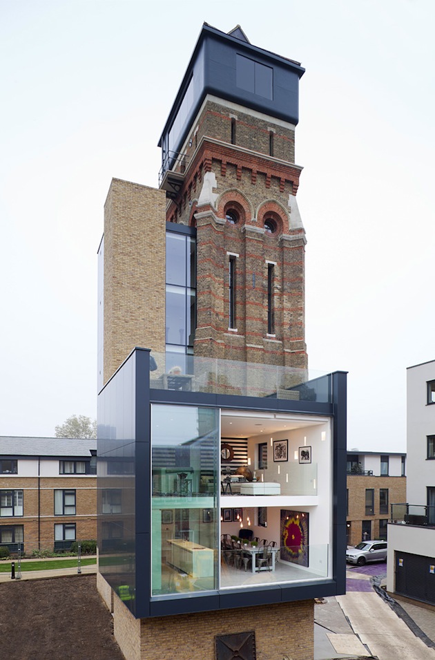  An 1800s Water Tower Turned Contemporary Home