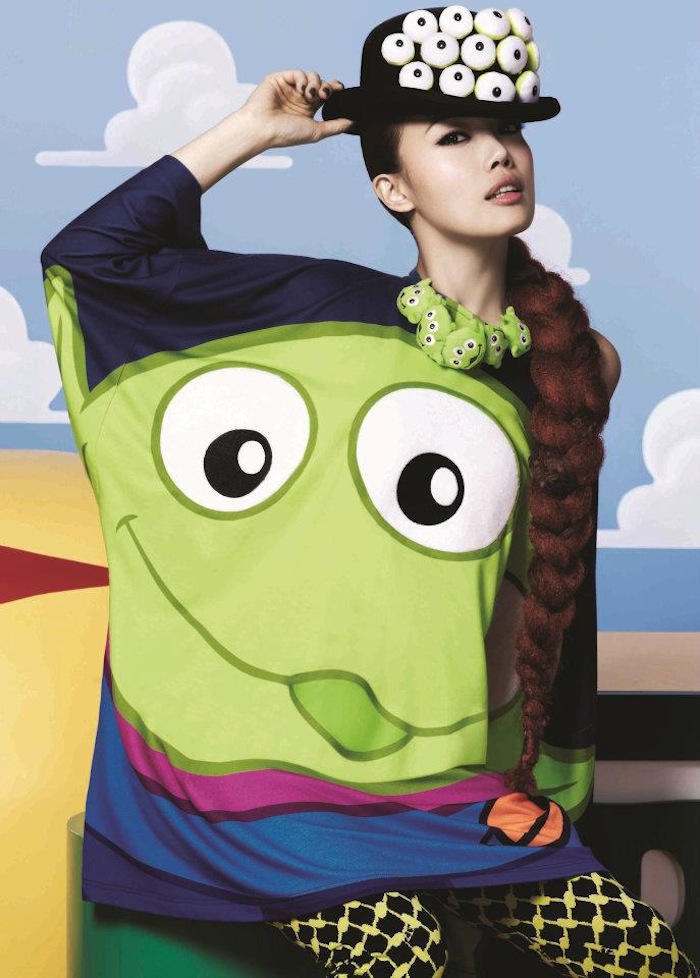 The Story of the Toys toy story clothing collection bossini alien oversized shirt The Story of the Toys