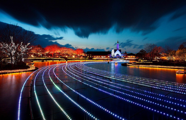 Fantastic Subway Of Lights In Japan tunnel13 Fantastic Subway Of Lights In Japan