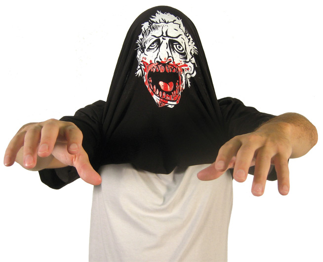 turn into male zombie Halloween T Shirt custom design Turn into male zombie t shirt design