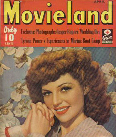 Rita Hayworth on Vintage Movie Magazine Covers 01 R. Hayworth Movieland 4 1943 Rita Hayworth on Vintage Movie Magazine Covers