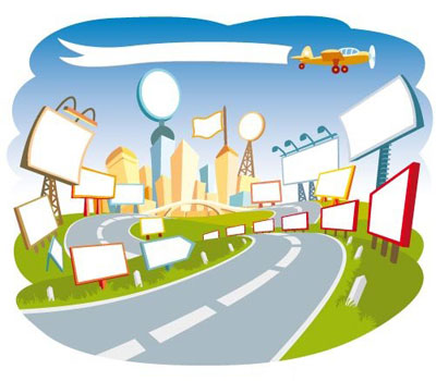 A Collection Of Free Vector Billboards 1011 A Collection Of Free Vector Billboards
