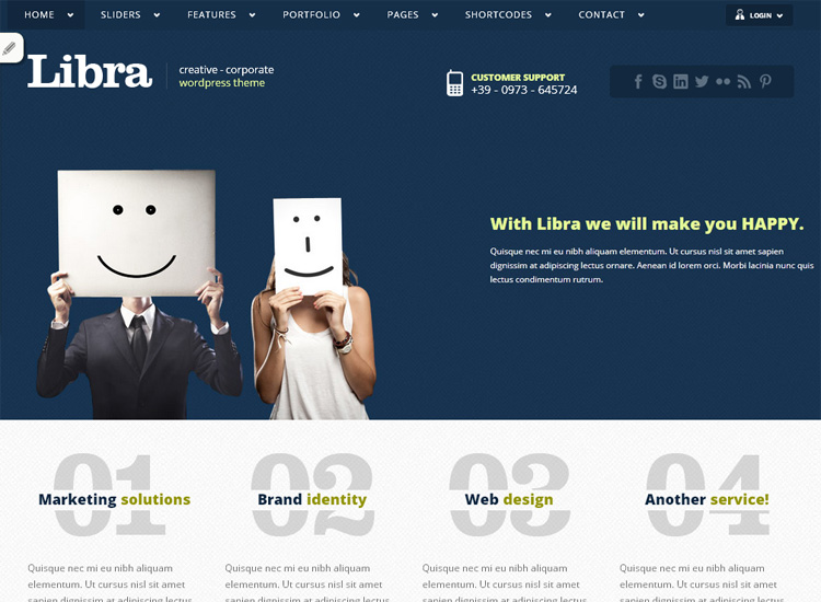 50 New Free and Premium WordPress Themes 1211 50 New Free and Premium WordPress Themes