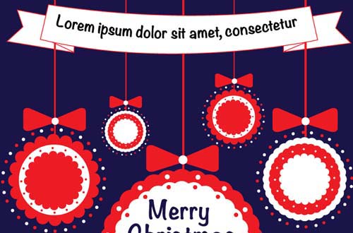 19.christmas vector 62 Free Colorful Christmas Vector Graphics For Designers