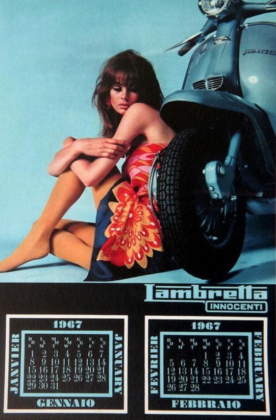 1967 Lambretta Calendar 2 1967 Lambretta Calendar