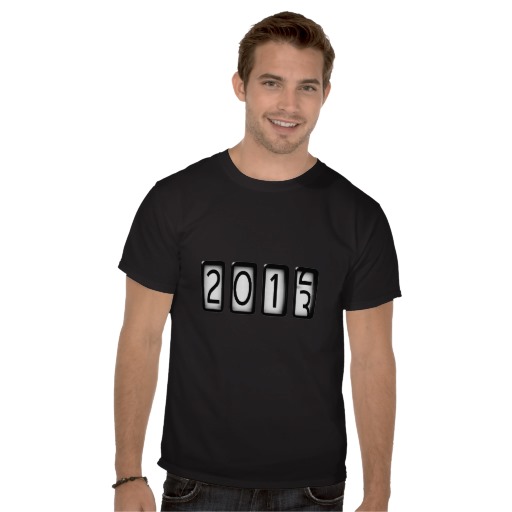 New Years Odometer t shirt design 2013 New Years Odometer Custom T shirt Design New Years Odometer t shirt design