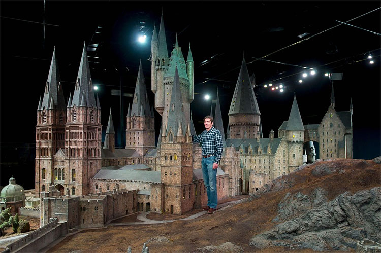 218 Model of Hogwarts Castle
