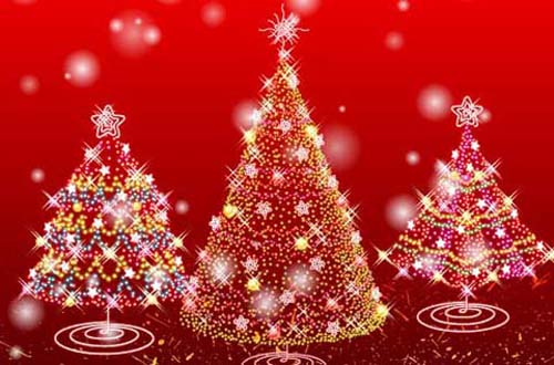32.christmas vector 62 Free Colorful Christmas Vector Graphics For Designers