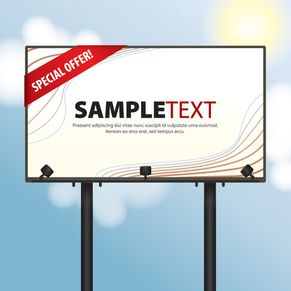 A Collection Of Free Vector Billboards 437 A Collection Of Free Vector Billboards