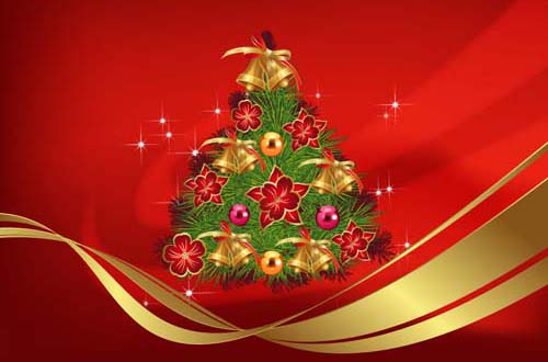 5.christmas vector 62 Free Colorful Christmas Vector Graphics For Designers