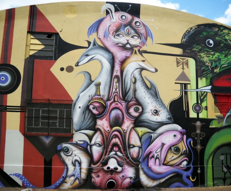 500229 750x621 Mind Blowing Street Arts by Andre Muniz Gonzaga [Part I]