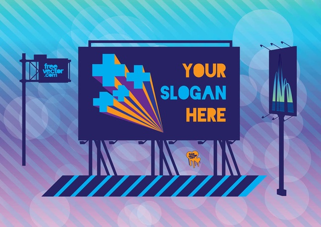 A Collection Of Free Vector Billboards 627 A Collection Of Free Vector Billboards