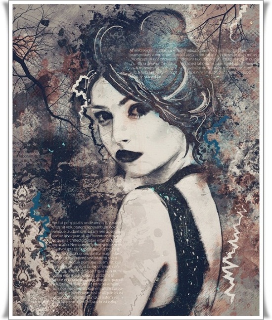 Crafty Collage Art constructions Absolutely Vintage Crafty Collage Art constructions
