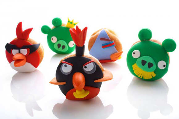 Angry Bird Donuts Angry Bird Donuts Angry Bird Donuts