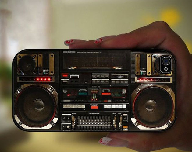 Ghetto Blaster Case for Apple iPhone 5 Blast Ghetto Blaster Case for Apple iPhone 5