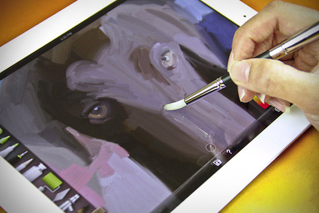 Brush pic on Design You Trust Brush Artists Painting Brush for Apple iPad
