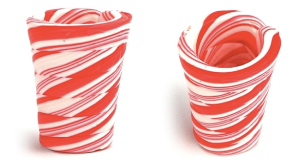 Candy Cane Edible Shot Glasses Candy Cane Edible Shot Glasses Candy Cane Edible Shot Glasses