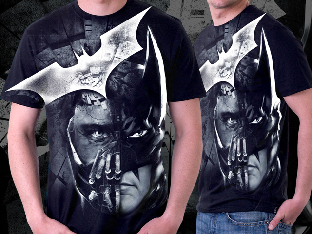 Batman! 30 awesome t shirts to transform you into the Dark Knight Face Off by roguestudios custom t shirt design Batman! 30 awesome t shirts to transform you into the Dark Knight