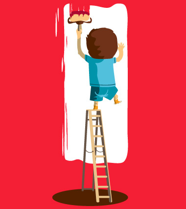 Paint the holidays in red with Deuxième couche t shirt designed by BPM Paint the holidays in red with Deuxième couche t shirt designed by BPM Paint the holidays in red with Deuxième couche t shirt designed by BPM