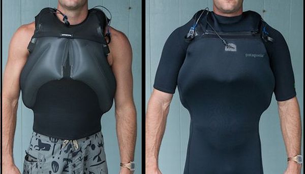 Patagonia develops Portable Self Inflation vest, get on the big waves Patagonia develops Portable Self Inflation vest Patagonia develops Portable Self Inflation vest, get on the big waves