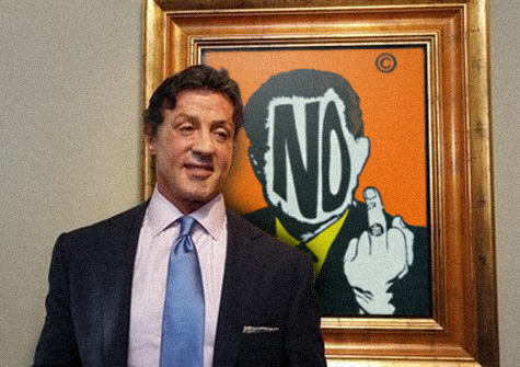 SS Sylvester Stallone buys NO! by Lusky for $10,000.