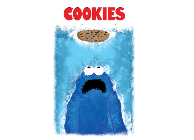 WERE GONNA NEED A BIGGER COOKIE Tee Design by Phil Ryan We’re Gonna Need a Bigger Cookie T shirt design by Phil Ryan