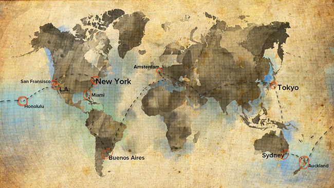 WorldMap TheLifeLight project The Life Light // A journey around the world