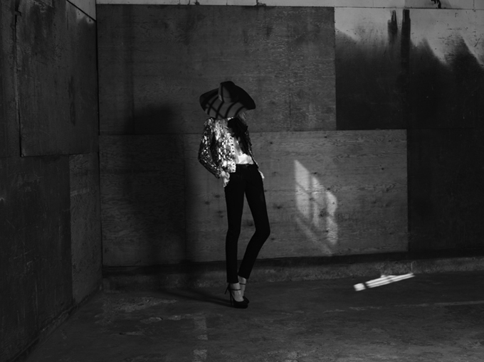 YSL1 Julia Nobis for Saint Laurent Spring 2013