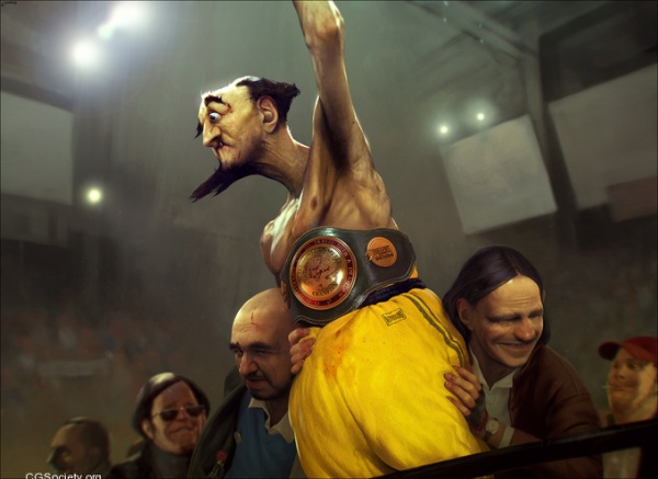 a 3 Digital Concept Art by Sergey Kolesov