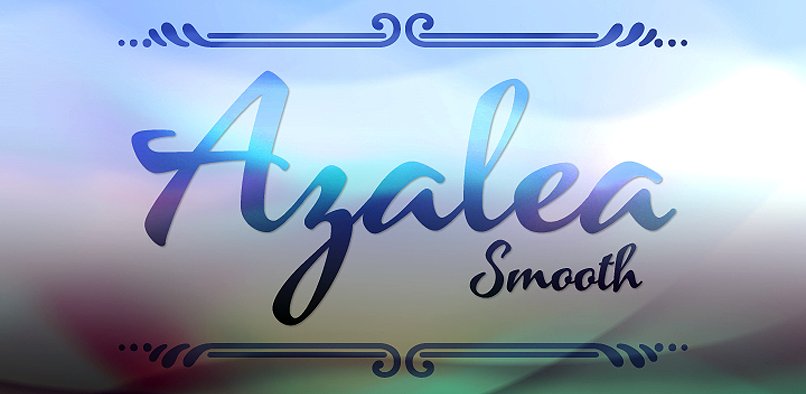 AZALEA SMOOTH FREE FONT azalea s 806x394 AZALEA SMOOTH FREE FONT