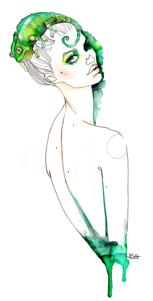Sara Ligari illustration camalweb Sara Ligari illustration