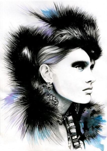 caroline andrieu illustrations 8 725x1024 Illustrations by Caroline Andrieu. 