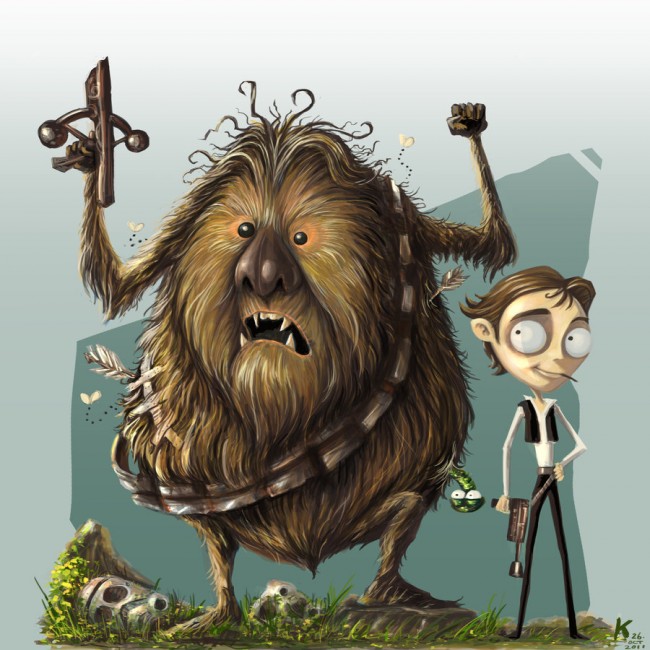 Impressions of the Week #8 chewie and han by kehchoonwee d4hx7jo 650x650 Impressions of the Week #8