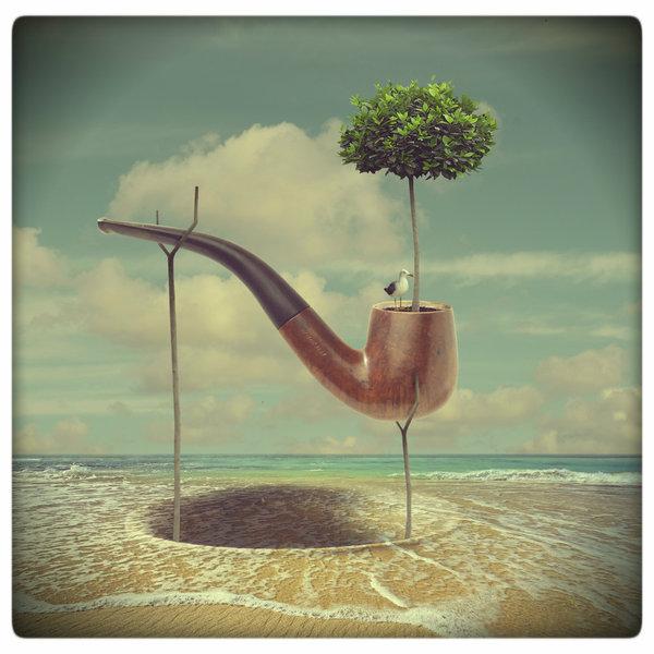 Photo Manipulations by Akşam Gunesi dali s pipe by beyzayildirim77600 600 Photo Manipulations by Akşam Gunesi