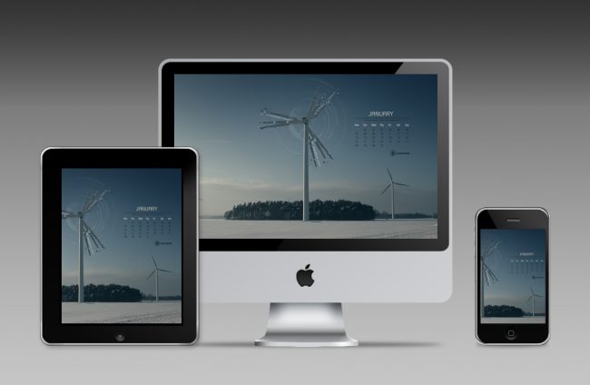 Desktop Calendar January 2013 desktop examples january 650x424 Desktop Calendar January 2013