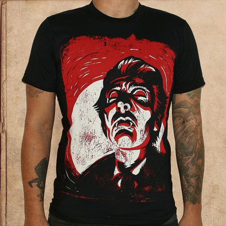 dracula custom t shirt design 20 T shirts designs with Vampires… mythological or real?