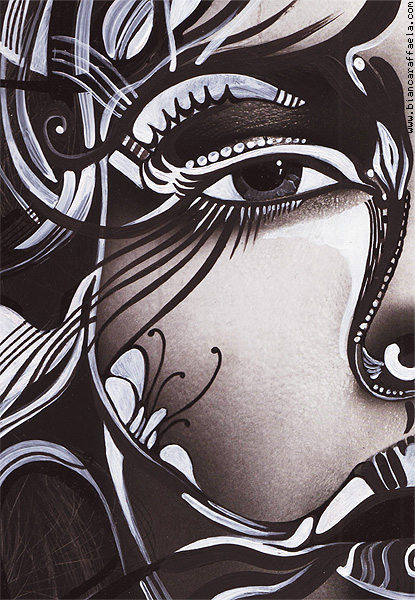 fashion illustration bianca raffaela 55 closeup Fashion Illustration Nr. 55