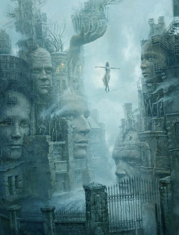 funambulist by 25kartinok600 786 Illustrations by Andrew Ferez