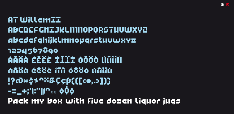 ATWILLEMII FREE FONT hft000 atwillemiipr2 ATWILLEMII FREE FONT