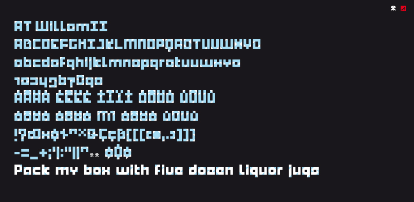 ATWILLEMII FREE FONT hft000 atwillemiipr4 ATWILLEMII FREE FONT
