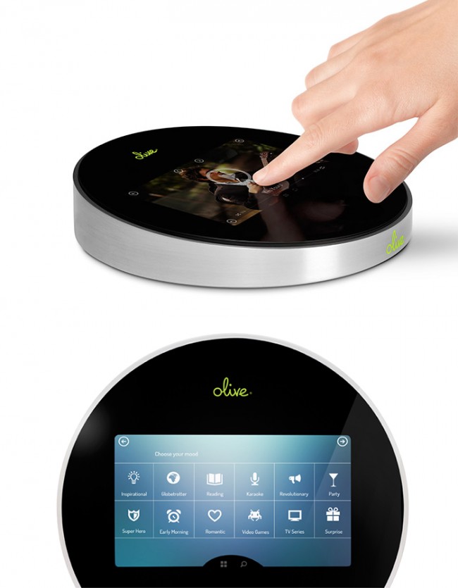 Olive One, all in one home music player olive one large 650x835 Olive One, all in one home music player