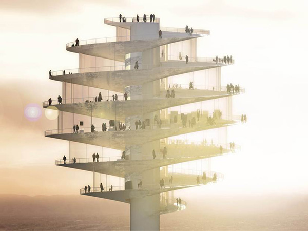 Phoenix Observation Tower by BIG Architects phoenix tower 2 Phoenix Observation Tower by BIG Architects