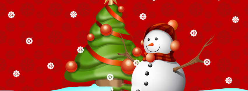 Christmas Special Facebook Covers snow man fb timeline cover1 Christmas Special Facebook Covers
