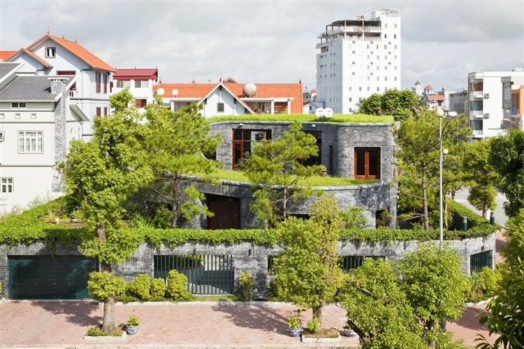t 1 Stone House by Vo Trong Nghia Architects