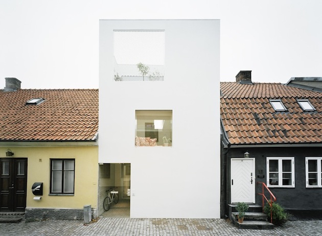  Stark White Art Collector Townhome Comes to Life