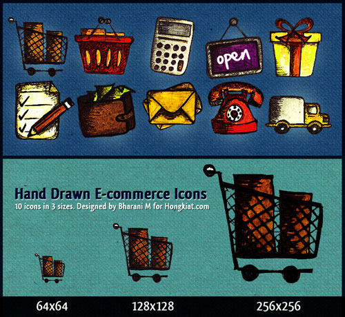 16.ecommerce icons 28 Sets Of Free and Highly Attractive E commerce Icons