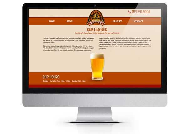 7b35baca8994407b9f63eaa8ae6d33c0 The Pour House STL web design
