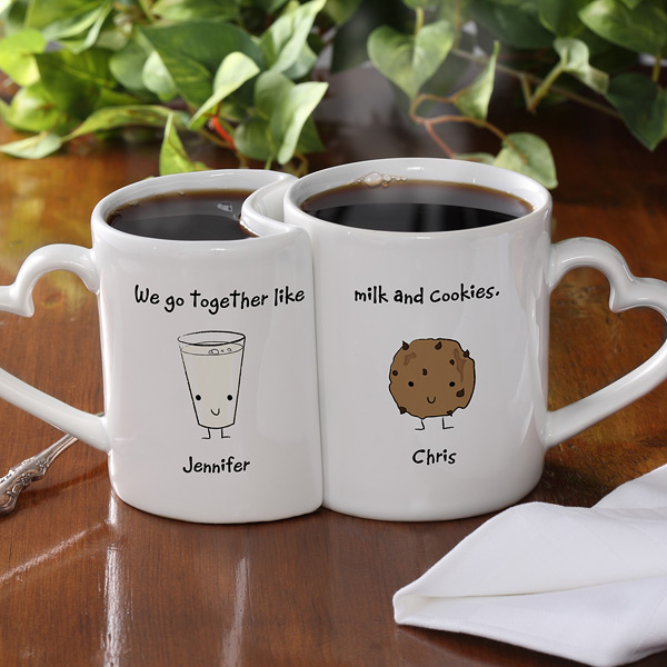 We Go Together Like... Personalized Mug Set 9395 25355 We Go Together Like... Personalized Mug Set