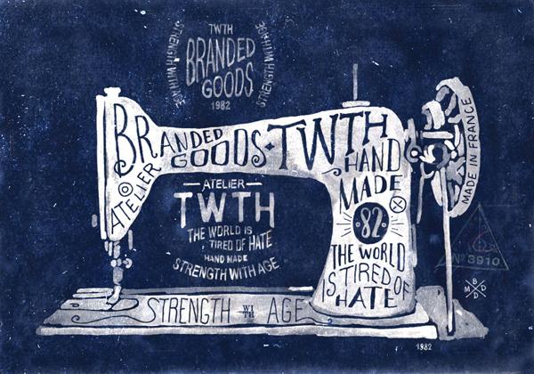 BMD Design  16600 420 Typography Illustrations by BMD Design